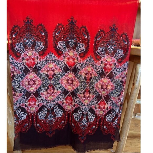 Multicolored all season Wrap - Picture 3 of 5